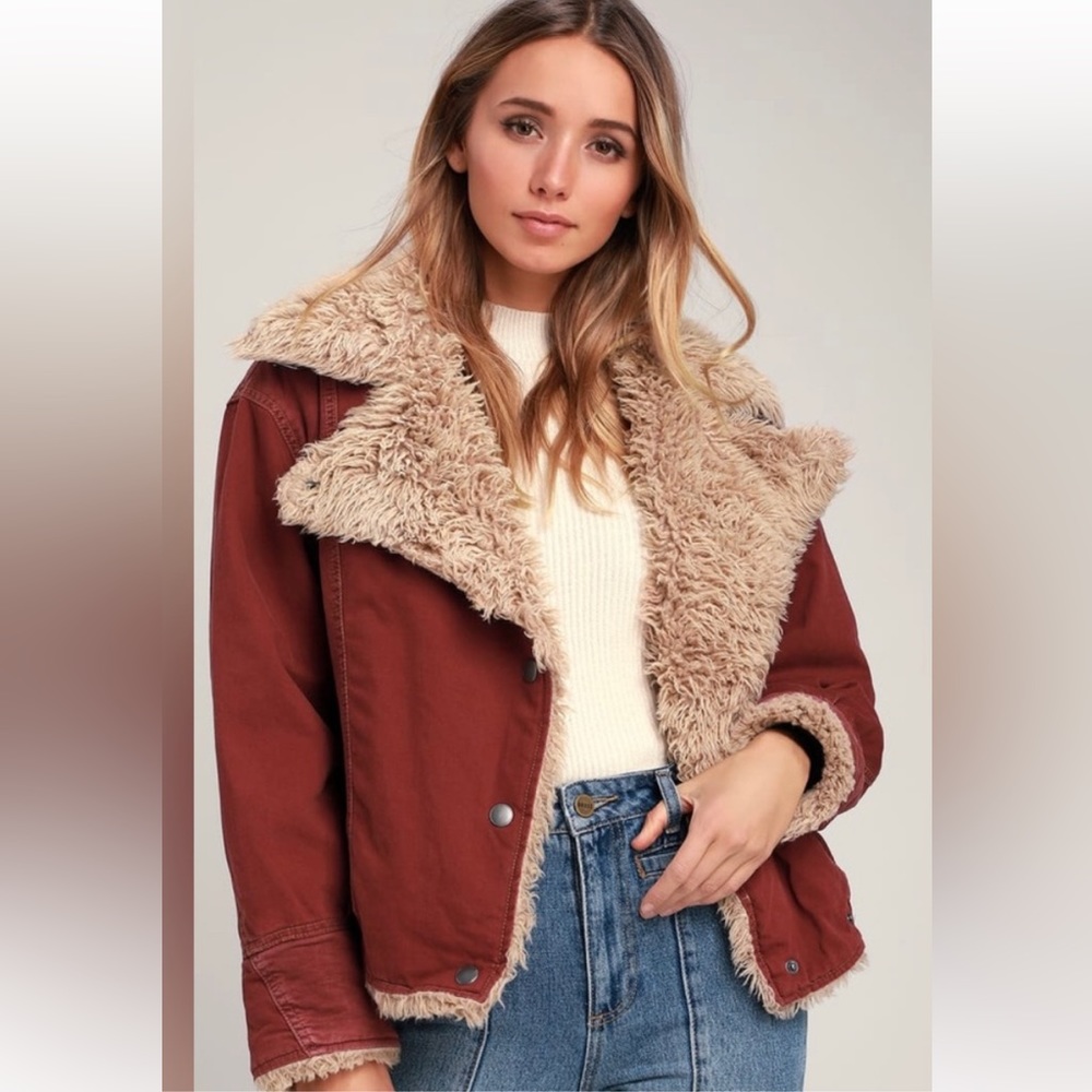 Free people Sherpa jacket